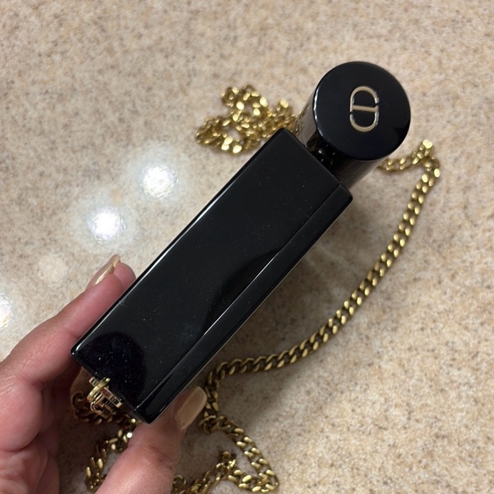 Dior Black and Gold Mini Bag - Picture 3 of 7